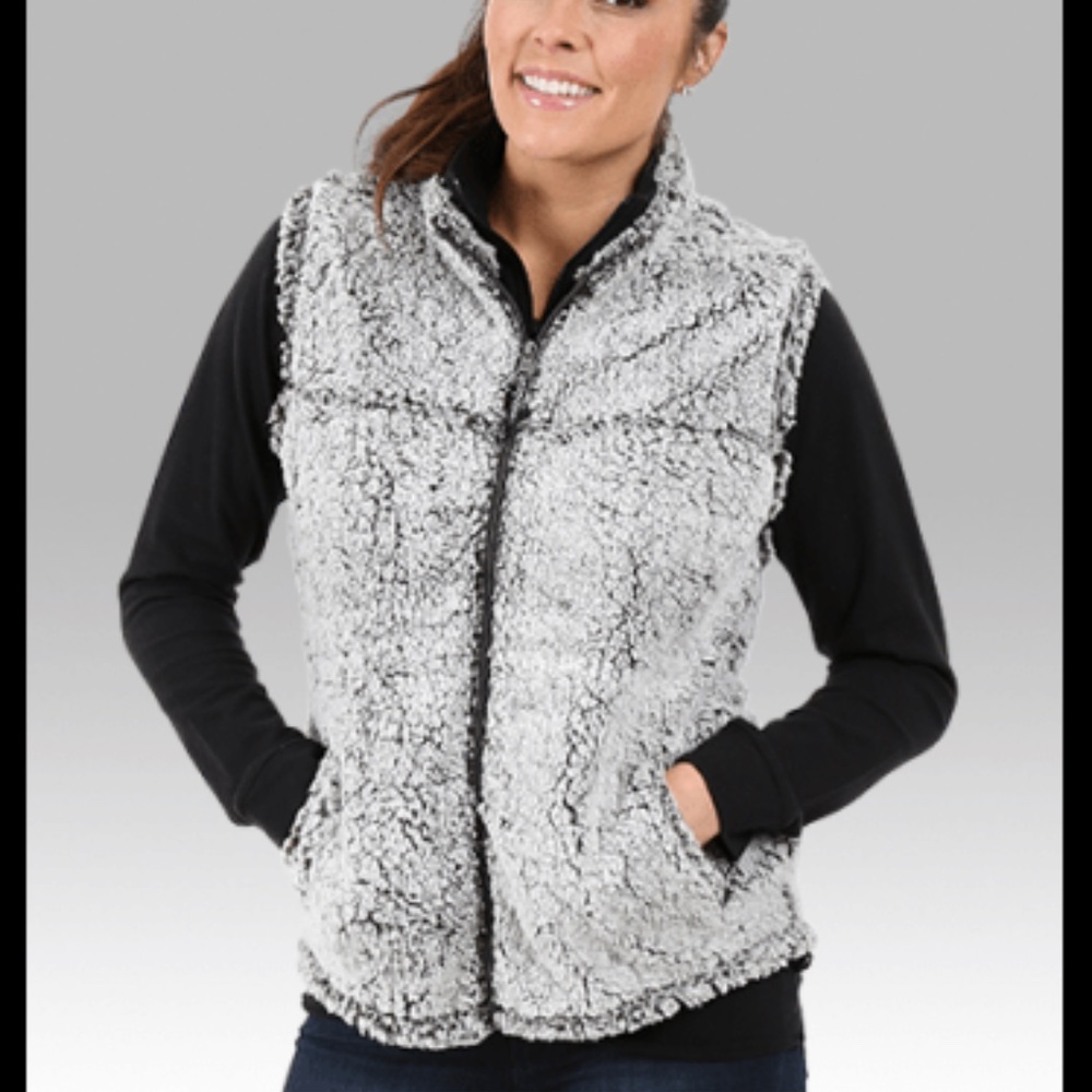 Grey Sherpa Vest BOXERCRAFT - Size S - NWT